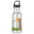 Search for dog water bottles Illustration