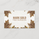 Search for tree surgeon business cards Arborist