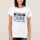 Search for i have no clue tshirts Programmer
