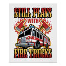 Search for fire truck posters Fireman