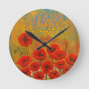Search for red poppies and daisies posters Poppy