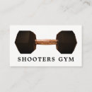 Search for weights business cards Gym instructor