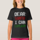 Search for dear santa tshirts I can explain
