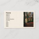 Search for fairytale business cards Forest