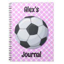 Search for football player notebooks Pink