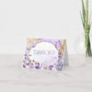 Search for purple butterfly thank you cards Enchanted