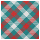 Search for teal plaid fabric White