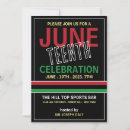 Search for pan invitations Juneteenth