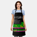 Search for chemical elements aprons Funny