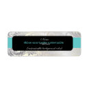 Search for blue return address labels weddings Black
