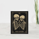 Search for tarot the lovers cards Skeleton