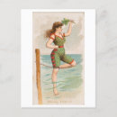 Search for swimmer postcards Woman