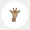 Search for giraffe head stickers Safari