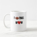 Search for football mum mugs Touchdown
