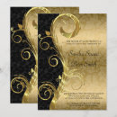Search for blac invitations Gold