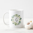 Search for wreath mugs Monogrammed