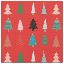 Search for christmas tree fabric Red
