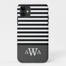 Search for black and white stripe iphone cases Modern