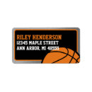 Search for basketball labels Orange and black