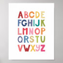 Search for alphabet nursery art Modern