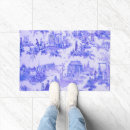 Search for chinoiserie doormats Blue and white