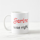 Search for sartre mugs Existentialism