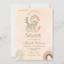 Search for dinosaure baby shower invitations Trex