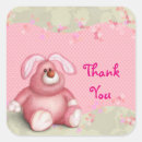 Search for bunny thank you stickers Adorable