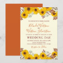 Search for fall sunflower wedding invitations Yellow