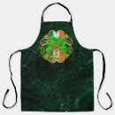 Search for irish pride aprons Shamrock
