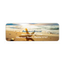 Search for vacation return address labels Beach