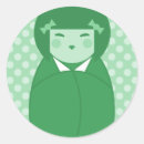 Search for kokeshi doll stickers Japan