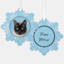 Search for siamese cat christmas tree decorations Kitten
