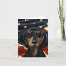 Search for dachshund art cards Doxie