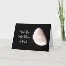 Search for i love you to moon cards Girlfriend