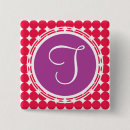 Search for red white pattern badges Initial