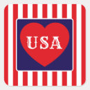 Search for red white blue hearts stickers United states