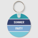 Search for ocean party rounded key rings Blue