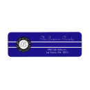 Search for royal blue return address labels Plain
