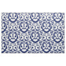 Search for navy blue and white pattern fabric Elegant