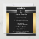 Search for black tie formal event invitations Dinner