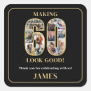 Search for birthday photo stickers Typography