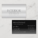 Search for bus business cards Interior designer