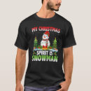 Search for snowman tshirts Premium