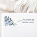Search for grey floral return address labels Pretty