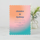 Search for turquoise wedding invitations Modern