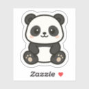Search for adorable pandas stickers Kawaii