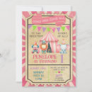 Search for circus tickets birthday invitations Girl