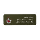 Search for cardinals return address labels Winter