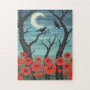 Search for crow puzzles Crescent moon